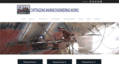 Desktop Screenshot of chittagongmarinebd.com